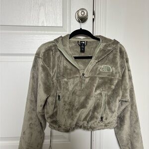 The North Face Women’s Osito 1/4 Zip Hoodie - Tea Green